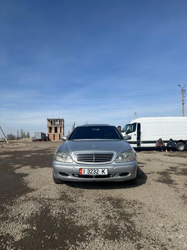 Mercedes-Benz S-Class: 2000 г., 5 л, Автомат, Бензин, Седан