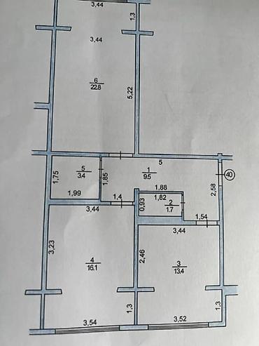 Продажа квартир: 2 комнаты, 68 м² — 4