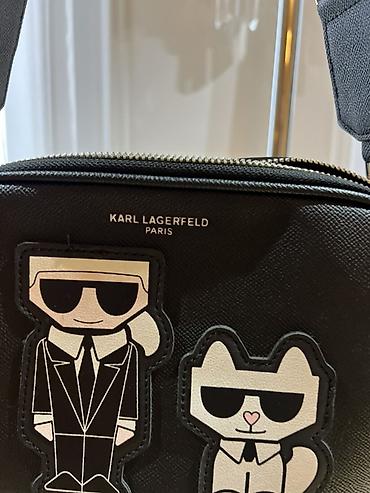 Çantalar: Karl Lagerfeld Paris bag ideal veziyyet 80 azn alinib

- — 2