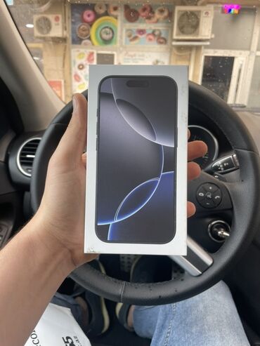 ucuz telfon: IPhone 16 Pro, 256 GB, Space Gray, Zəmanət