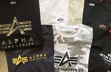 Majice: Muške majice – Alpha Industries (razni modeli) - Brend: Alpha — 2