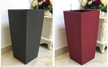 Горшки для растений: Продаю кашпо стильно, модно и креативно. в трёх цветах, отличного — 6