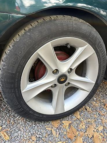 continental: Колеса в сборе 185 / 55 / R 15, Лето, Б/у, Комплект, Легковые, Литые, отверстий - 4 — 1
