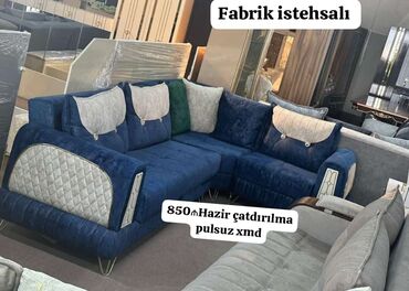 salon üçün divanlar: Künc divan, Qonaq otağı üçün, Bazalı, Açılan