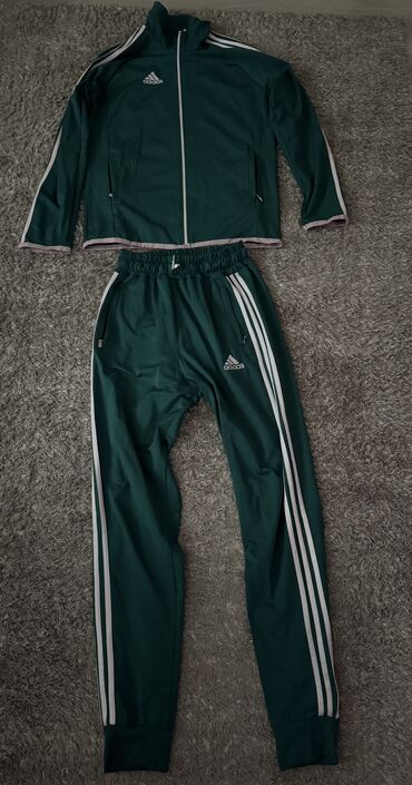 adidas siroke trenerke: Adidas, L (EU 40), Print, color - Green
