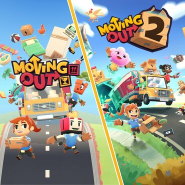 приставка игровая: Загрузка игр Moving Out + Moving Out 2 Bundle