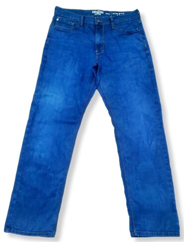 чёрные зауженные джинсы мужские: Джинсы M (EU 38), L (EU 40), цвет - Синий