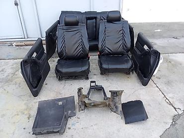 Двери и комплектующие: Кожаные сидение и карты и торпеда от бмв е 34 салон е 34 черное — 1