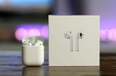 левое ухо airpods pro: Airpods (Apple)2 беспроводной (Bluetooth ) новый. Наушнику чехол в