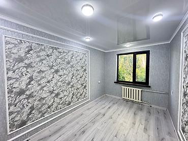 104: 2 комнаты, 44 м², Аламедин-1 мкр 104 серия, 4 этаж, Свежий ремонт — 1