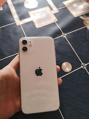 Apple iPhone: IPhone 11, 128 GB, Ağ, Zəmanət, Simsiz şarj, Face ID — 1