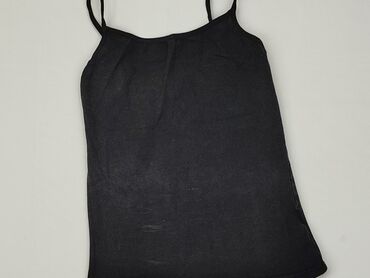 czarny podkoszulek z długim rękawem: A-shirt, 8 years, 122-128 cm, condition - Satisfying