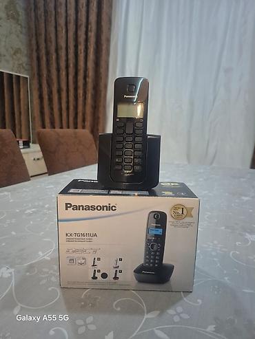 Stasionar telefon Panasonic, Simsiz, İşlənmiş, Pulsuz çatdırılma