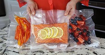 пластмассовые баночки с крышками: Каракол Пакеты для вакуумирования продуктов (гофрированные) - — 2