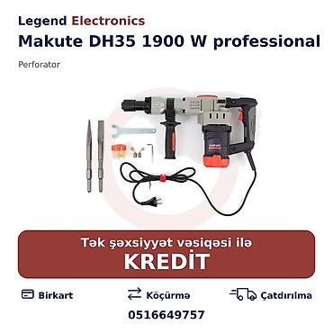 dinamometrik acar: Elan başlığı: Perforator Makute DH35 1900 W professional Elan mətni — 1