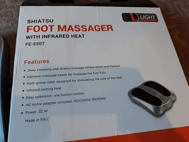 Masažeri za stopala: EL Light far-infrared & kneading foot massager – masažer za — 8