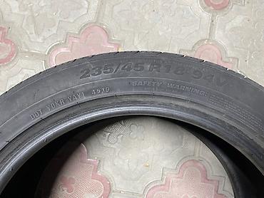 Летняя шина Kumho 235/45 R18 94V, Б/У, комплект 4 шт Основные