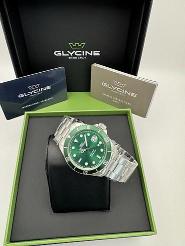 Кол сааттар: Швейцарские часы Glycine Combat Quartz Green 40мм ХАРАКТЕРИСТИКИ: - — 2