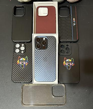 iphone 2 sim: IPhone 15 Pro, Б/у, 256 ГБ, Blue Titanium, Зарядное устройство, Защитное стекло, Чехол, 86 % — 1