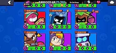 Butslar: Brawl Stars hesabl satılır. 26k kupa içinde kostümler çoxdu isteyene — 8