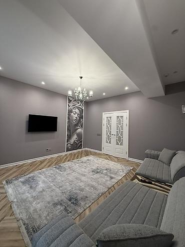 квартиры 2 комн: 2 комнаты, 76 м², Асанбай мкр Элитка, 12 этаж, Дизайнерский ремонт — 1