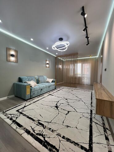 бишкек тунгуч квартира: 1 комната, 54 м², Элитка, 3 этаж, Дизайнерский ремонт
