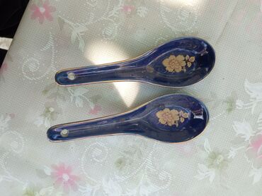 Süfrə qab-qacaqı: Porcelain qaşıq dəsti – 2 ədəd - Material: porselen/keramika - Rəng