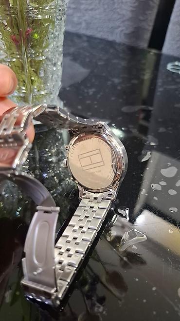 Наручные часы: Tommy Hilfiger kişi qol saatı - Korpus: paslanmayan polad - Qolbağ — 2
