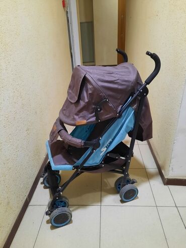 двухместные коляски: Балдар арабасы, түсү - Күрөң, Колдонулган