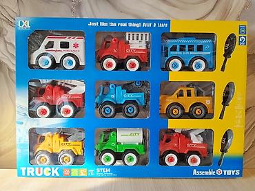 Набор игрушечных машинок Assemble Toys TRUCK (STEM) - Тематический at lalafo.kg Набор игрушечных машинок Assemble Toys TRUCK (STEM) - Тематический