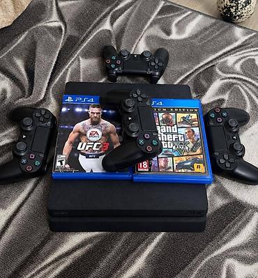 nintendo switch 1: Игровая приставка PlayStation 4 slim В очень хорошем состоянии — 1