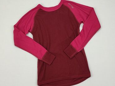bordowy top: Блузка, 5-6 р., 110-116 см, стан - Хороший