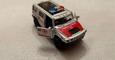 oyuncaq kamaz type 1: Uşaq oyuncağı – Ambulans SUV maşın - Korpus: metal və plastik — 4