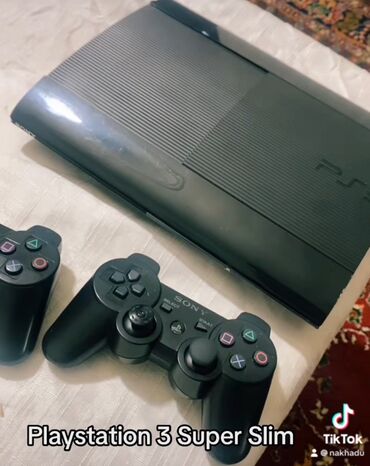 купить сони плейстейшен 3: Playstation Super Slim 500 GB ✅ 2 pult A class ikisindede renzinler 1