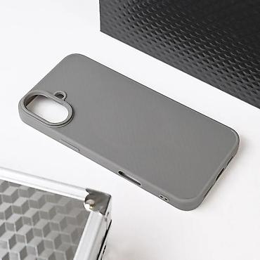 Maske i futrole za telefone: Maska Magsafe Kevlar za iPhone 16 Plus 6.7 siva. Uz brzu dostavu i — 8