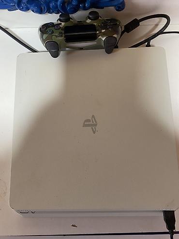 цена плейстейшен 3: Sony PlayStation 4 Slim (ağ rəng) oyun konsolu 1tp yandaş 2 oyun — 2