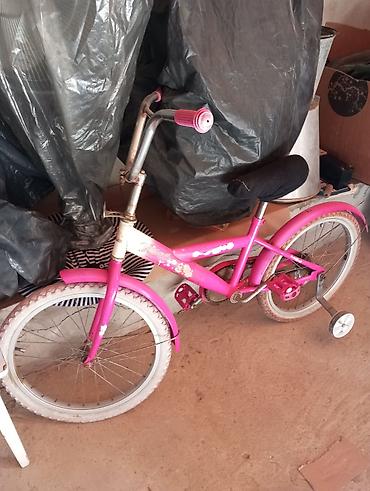 velo az: Uşaq velosipedi – 16 düym təkərli, əlavə köməkçi təkərlərlə — 1