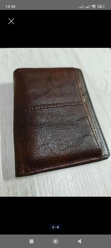 Портмоне: Портмоне из натуральной кожи at lalafo.kg — 6 Портмоне: Портмоне из натуральной кожи — 6