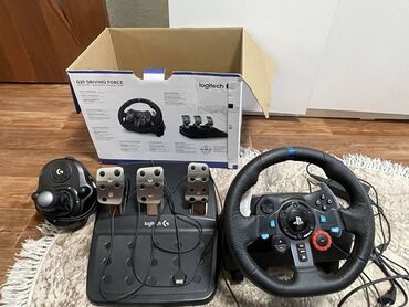PS2 & PS1 (Sony PlayStation 2 & 1): Logitech G29 oyun sukani ideal veziyyetdedir, sukan sadece evde