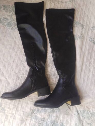 gumene čizme lidl: High boots, Reserved, 39