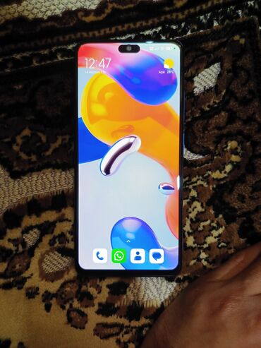 айфон 11 про макс: Xiaomi Redmi Note 11 Pro, 64 ГБ, цвет - Синий, 
 Гарантия, Сенсорный, Отпечаток пальца