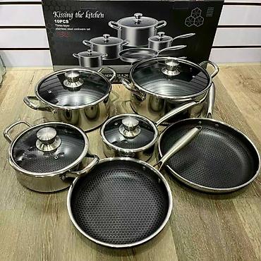 кухонные доски: Сушилка, Набор, сковородка — 3