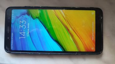 xiaomi 5: Xiaomi Redmi Note 5, 64 GB, rəng - Qara, 
 Sensor, İki sim kartlı