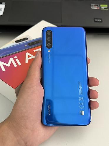 note 3: Xiaomi, Mi A3, Б/у, 64 ГБ, цвет - Синий — 1