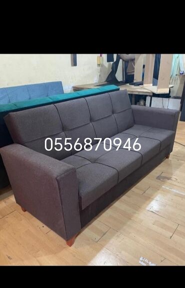 Divanlar: Di̇van-kravat, Açılan, Bazasız, Vеlur parça, Ödənişli çatdırılma — 12