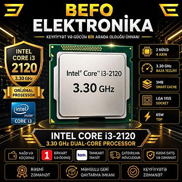 comp: 🔥 Intel Core i3-2120 Prosessor | Sərfəli və Etibarlı Seçim Intel Core — 1