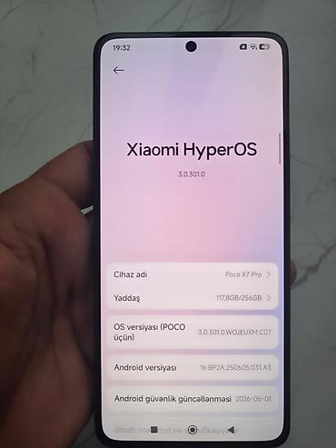 second son: Xiaomi 256 GB, 
 Face ID, Barmaq izi, İki sim kartlı — 4