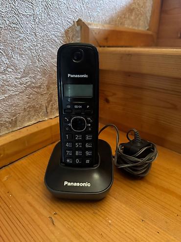 Stasionar telefonlar: Stasionar telefon Panasonic, Simsiz, İşlənmiş — 3