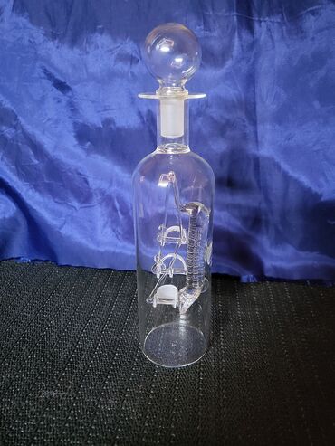 Čaše: Flasa nova,vintaz brod u boci za pice ili ukras. Flasa perfektan — 5