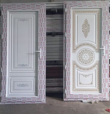 Plastik qapılar: Yeni Plastik qapı 80x200 sm Zamok və çərçivə ilə, Zəmanətli, Pulsuz quraşdırma, Pulsuz çatdırılma, Rayonlara çatdırılma — 20